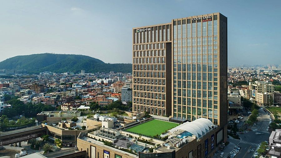 ホテル コートヤード シュンデー ロンジアン 順徳区 エクステリア 写真